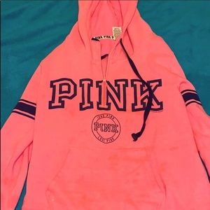 Pink hoodie